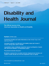 Disability And Health Journal期刊封面